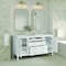 James Martin Vanities 60'' Double Vanity, Bright White w/ 3 CM Ethereal Noctis Quartz Top 485-V60D-BW-3ENC - alternate 5